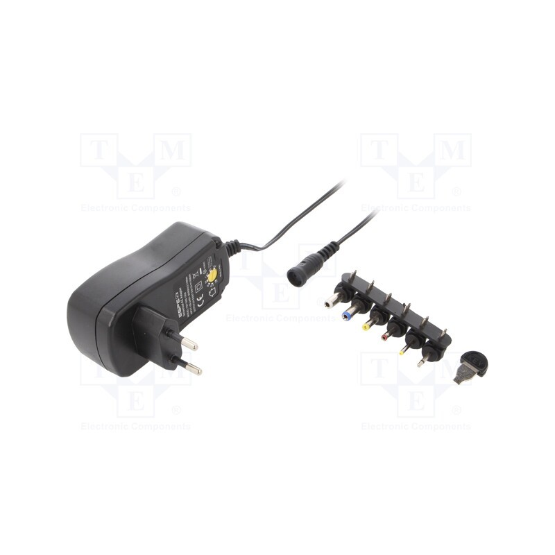 1 pcs x ESPE - ESPE-18UN-W2E-MP - Power supply: switched-mode, universal,plug, 3VDC,, 1.5A, 18W
