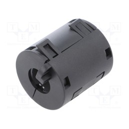 1 pcs x FERROCORE - FLF-1302B B8 - Ferrite: two-piece, on round cable, Ø: 13mm, 125Ω, A: 31.5mm