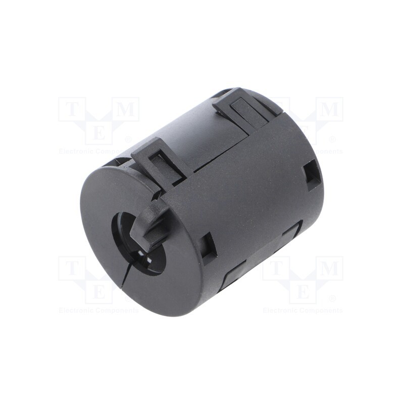 1 pcs x FERROCORE - FLF-1302B B8 - Ferrite: two-piece, on round cable, Ø: 13mm, 125Ω, A: 31.5mm