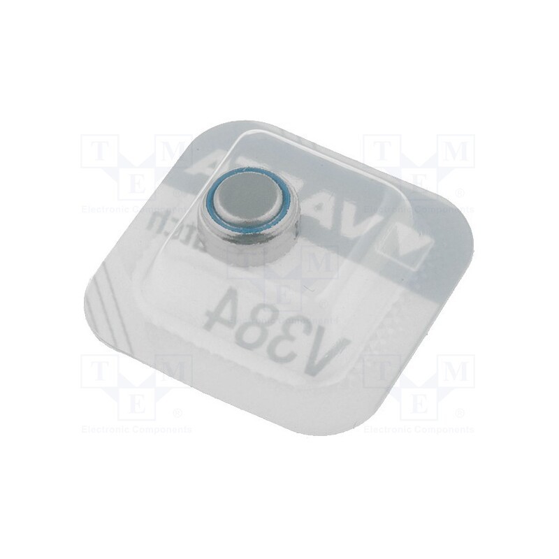 1 pcs x VARTA - 20384 - Battery: silver, 1.55V, coin,SR41, 40mAh, non-rechargeable, 1pcs.