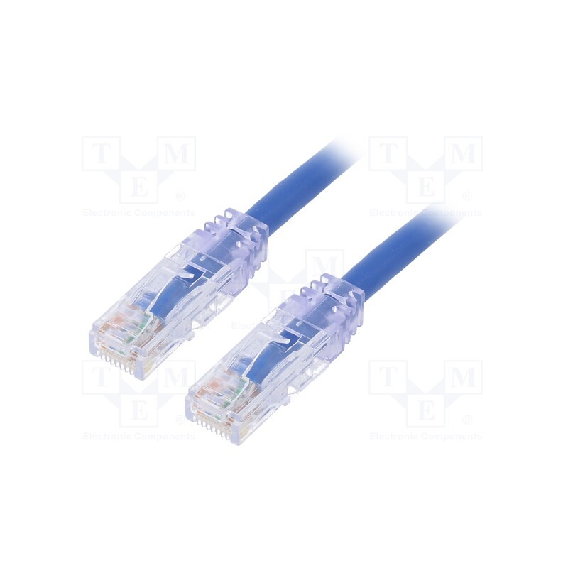 1 pcs x PANDUIT - UTPSP0.5MBUY - Patch cord, TX6™ PLUS,U/UTP, 6, stranded, Cu, LSZH, blue, 0.5m