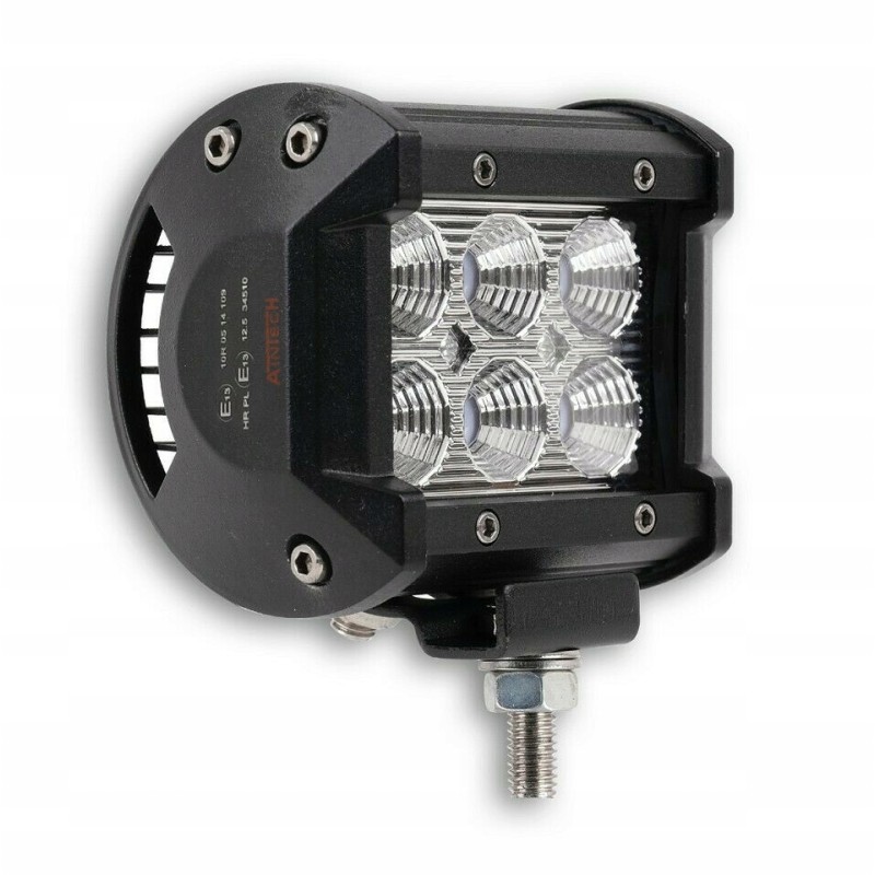 LED halogen work lamp 18w cree 1800lm atv utv