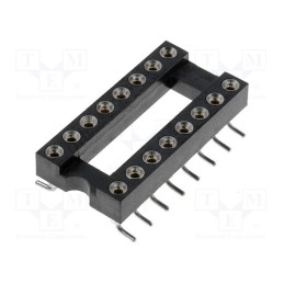 1 pcs x CONNFLY - DS1001-02-16N13 - Socket: integrated circuits, DIP16, Pitch: 2.54mm, precision, SMT