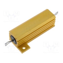 1 pcs x TE Connectivity - 1625984-7 - Resistor: wire-wound, with heatsink, screw, 12Ω, 50W, ±5%, 50ppm/°C