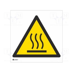 5 pcs x ANRO - IW/017/C/F - Safety sign, warning, self-adhesive folie, W: 200mm, H: 300mm