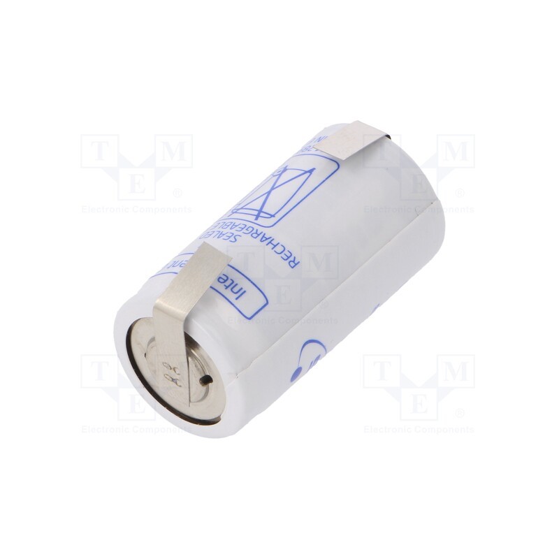 1 pcs x ARTS ENERGY - VHT CS - Re-battery: Ni-MH, SubC, 1.2V, 2200mAh, soldering lugs, Ø22x42.7mm