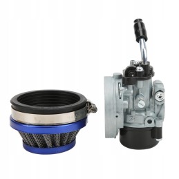Carburetor set with blue air filter