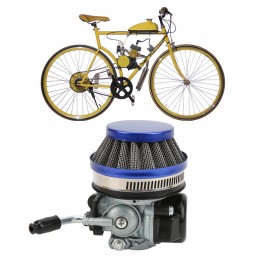 Carburetor set with blue air filter