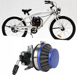 Carburetor set with blue air filter