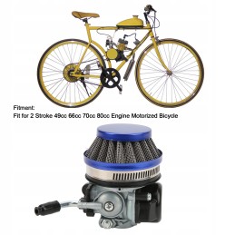 Carburetor set with blue air filter