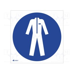 5 pcs x ANRO - IM/010/C/F - Safety sign, regulatory, self-adhesive folie, W: 200mm, H: 200mm