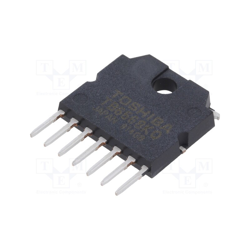 1 pcs x TOSHIBA - TB6568KQ(O,8) - IC: driver, H-bridge, brush motor controller, PWM, HSIP7-P-2.54A