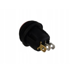 Hermetic switch, orange, 12v