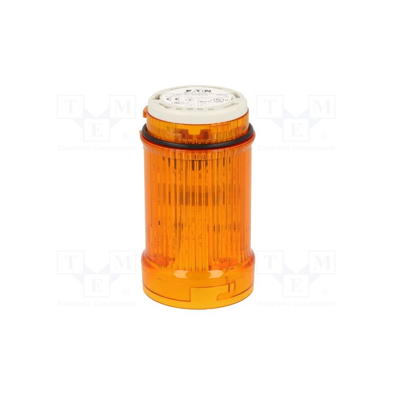 1 pcs x EATON ELECTRIC - SL4-L230-A - Signaller: lighting, LED, orange, 230÷240VAC, IP66, SL4, -30÷60°C