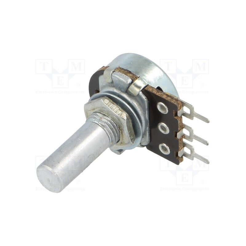 1 pcs x TELPOD - PRP167 470R A 20P1 - Potentiometer: shaft, single turn, 470Ω, 100mW, ±20%, on panel,PCB