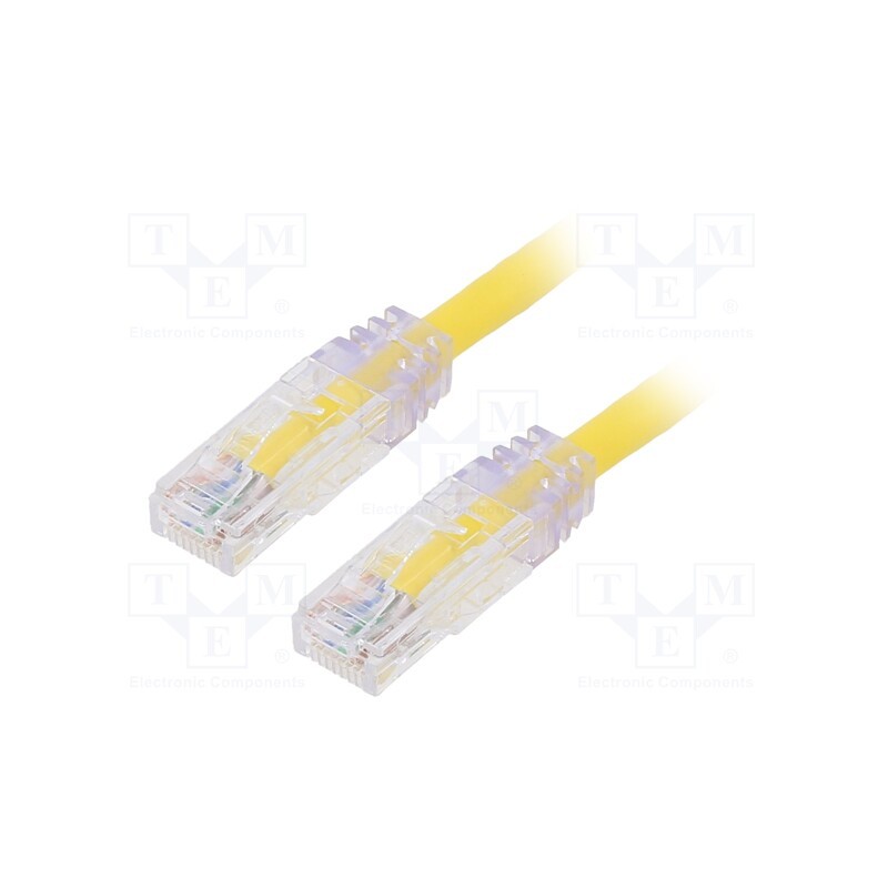 1 pcs x PANDUIT - UTPSP5MYLY - Patch cord, TX6™ PLUS,U/UTP, 6, stranded, Cu, LSZH, yellow, 5m