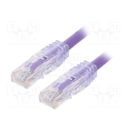 1 pcs x PANDUIT - UTPSP5MVLY - Patch cord, TX6™ PLUS,U/UTP, 6, stranded, Cu, LSZH, violet, 5m