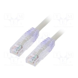 1 pcs x PANDUIT - UTPSP5MGYY - Patch cord, TX6™ PLUS,U/UTP, 6, stranded, Cu, LSZH, grey, 5m, 24AWG