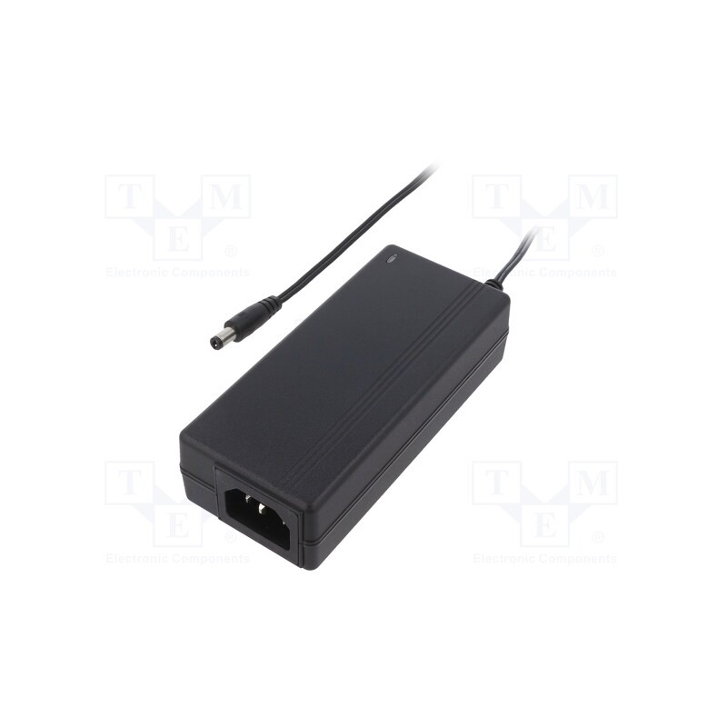 1 pcs x POS - POSC12500D-C14 - Power supply: switched-mode, 12VDC, 5A, Out: 5,5/2,1, 60W, desktop