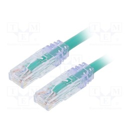 1 pcs x PANDUIT - UTPSP5MGRY - Patch cord, TX6™ PLUS,U/UTP, 6, stranded, Cu, LSZH, green, 5m, 24AWG