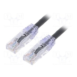 1 pcs x PANDUIT - UTPSP5MBLY - Patch cord, TX6™ PLUS,U/UTP, 6, stranded, Cu, LSZH, black, 5m, 24AWG