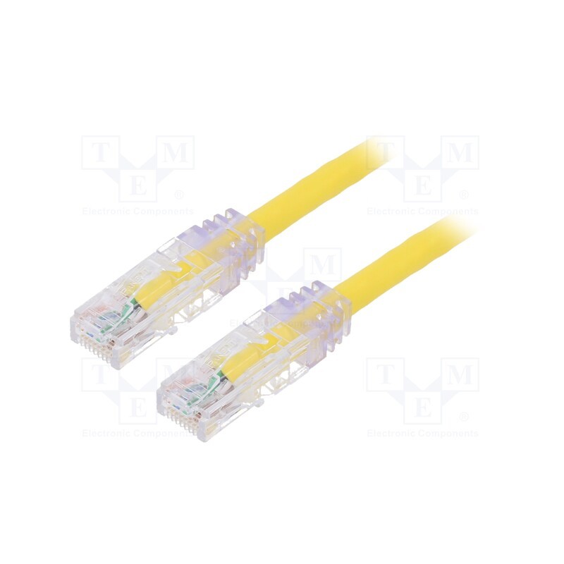 1 pcs x PANDUIT - UTPSP3MYLY - Patch cord, TX6™ PLUS,U/UTP, 6, stranded, Cu, LSZH, yellow, 3m