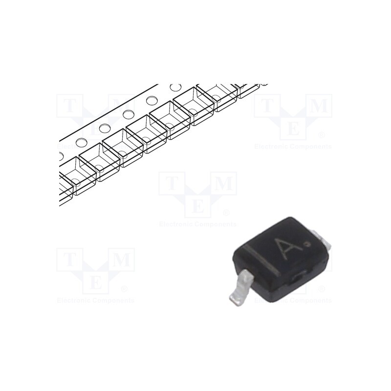 25 pcs x MICRO COMMERCIAL COMPONENTS - 1SS355-TP - Diode: switching, SMD, 90V, 150mA, 4ns, SOD123, Ufmax: 1.2V