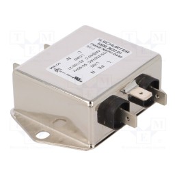 1 pcs x SCHURTER - 5500.2632.01 - Filter: anti-interference, 250VAC, Ioper.max: 4A, Ir: 0.5mA