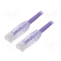 1 pcs x PANDUIT - UTPSP3MVLY - Patch cord, TX6™ PLUS,U/UTP, 6, stranded, Cu, LSZH, violet, 3m