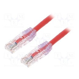 1 pcs x PANDUIT - UTPSP3MRDY - Patch cord, TX6™ PLUS,U/UTP, 6, stranded, Cu, LSZH, red, 3m, 24AWG