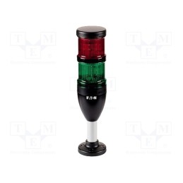 1 pcs x EATON ELECTRIC - SL7-100-L-RG-24LED - Signaller: signalling column, LED, red/green, 24VDC, 24VAC, IP66