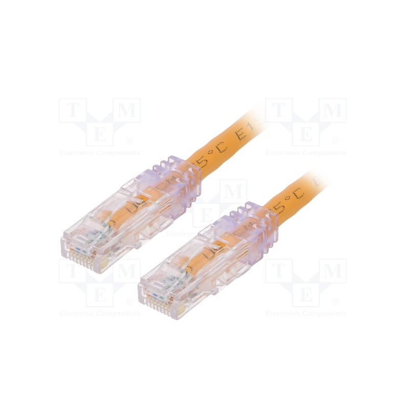 1 pcs x PANDUIT - UTPSP3MORY - Patch cord, TX6™ PLUS,U/UTP, 6, stranded, Cu, LSZH, orange, 3m