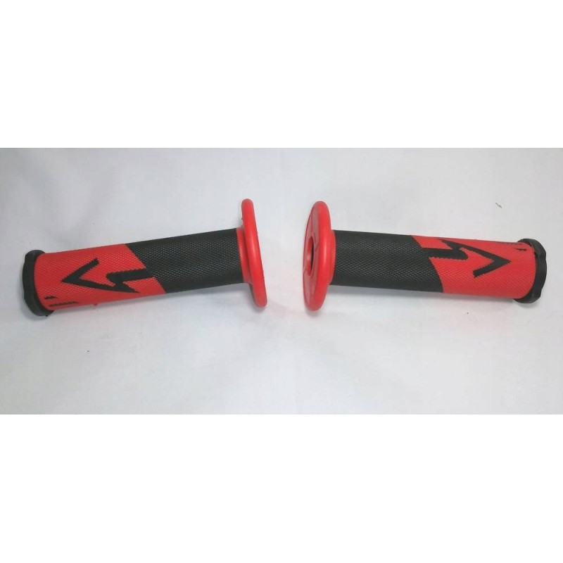 Black and red soft rubber ATV shifters