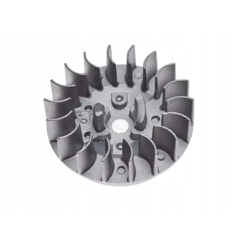 Magnetic wheel with a mini pocket fan