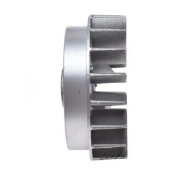 Magnetic wheel with a mini pocket fan