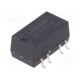 1 pcs x AIMTEC - AM1LS-0305D-NZ - Converter: DC/DC, 1W, Uin: 2.97÷3.63V, Uout: 5VDC, Uout2: -5VDC, SMD