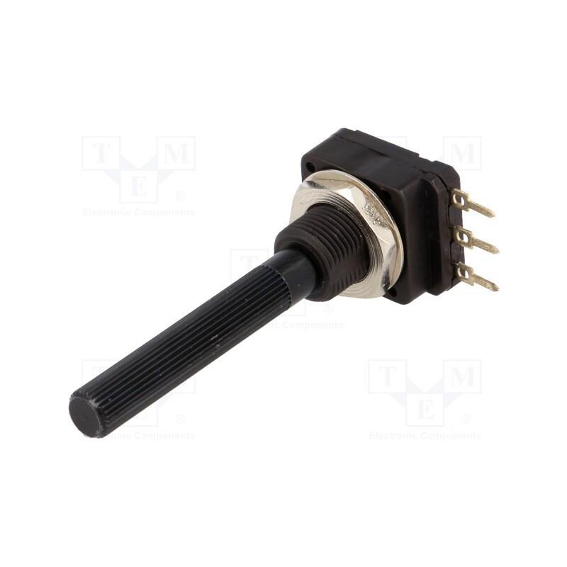 1 pcs x PIHER - PC16SH10IP06105A2020TA - Potentiometer: shaft, single turn, 1MΩ, 200mW, THT, 6mm, plastic