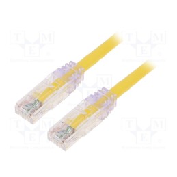 1 pcs x PANDUIT - UTPSP1MYLY - Patch cord, TX6™ PLUS,U/UTP, 6, stranded, Cu, LSZH, yellow, 1m