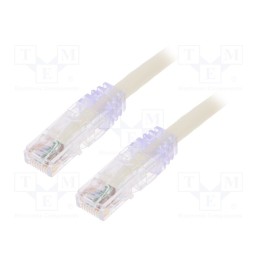 1 pcs x PANDUIT - UTPSP1MY - Patch cord, TX6™ PLUS,U/UTP, 6, stranded, Cu, LSZH, white, 1m, 24AWG
