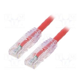 1 pcs x PANDUIT - UTPSP1MRDY - Patch cord, TX6™ PLUS,U/UTP, 6, stranded, Cu, LSZH, red, 1m, 24AWG