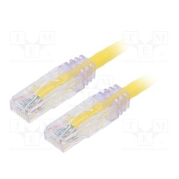 1 pcs x PANDUIT - UTPSP0.5MYLY - Patch cord, TX6™ PLUS,U/UTP, 6, stranded, Cu, LSZH, yellow, 0.5m