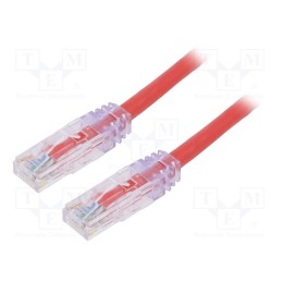 1 pcs x PANDUIT - UTPSP0.5MRDY - Patch cord, TX6™ PLUS,U/UTP, 6, stranded, Cu, LSZH, red, 0.5m, 24AWG