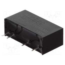 1 pcs x AIMTEC - AM1DR-1205SH30Z - Converter: DC/DC, 1W, Uin: 10.8÷13.2V, Uout: 5VDC, Iout: 200mA, SIP7
