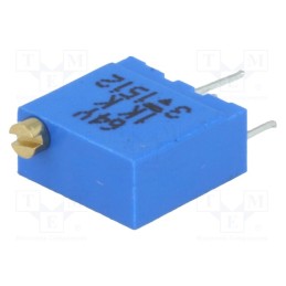 1 pcs x VISHAY - M64Y102KB40 - Potentiometer: mounting, multiturn, 1kΩ, 500mW, THT, ±10%, linear