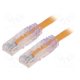 1 pcs x PANDUIT - UTPSP0.5MORY - Patch cord, TX6™ PLUS,U/UTP, 6, stranded, Cu, LSZH, orange, 0.5m