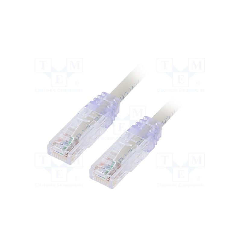 1 pcs x PANDUIT - UTPSP0.5MGYY - Patch cord, TX6™ PLUS,U/UTP, 6, stranded, Cu, LSZH, grey, 0.5m