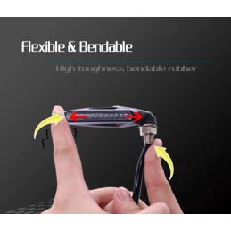 LED indicator, dynamic, floating, break-proof, 2 pcs