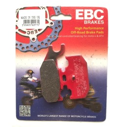 Rear pads yamaha yxr 66 yfm 700 raptor year 06 12