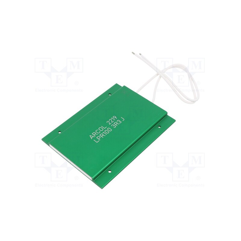 1 pcs x ARCOL - LPR100 3R3 J - Resistor: power, screw, 3.3Ω, 100W, ±5%, 100x75x5.7mm