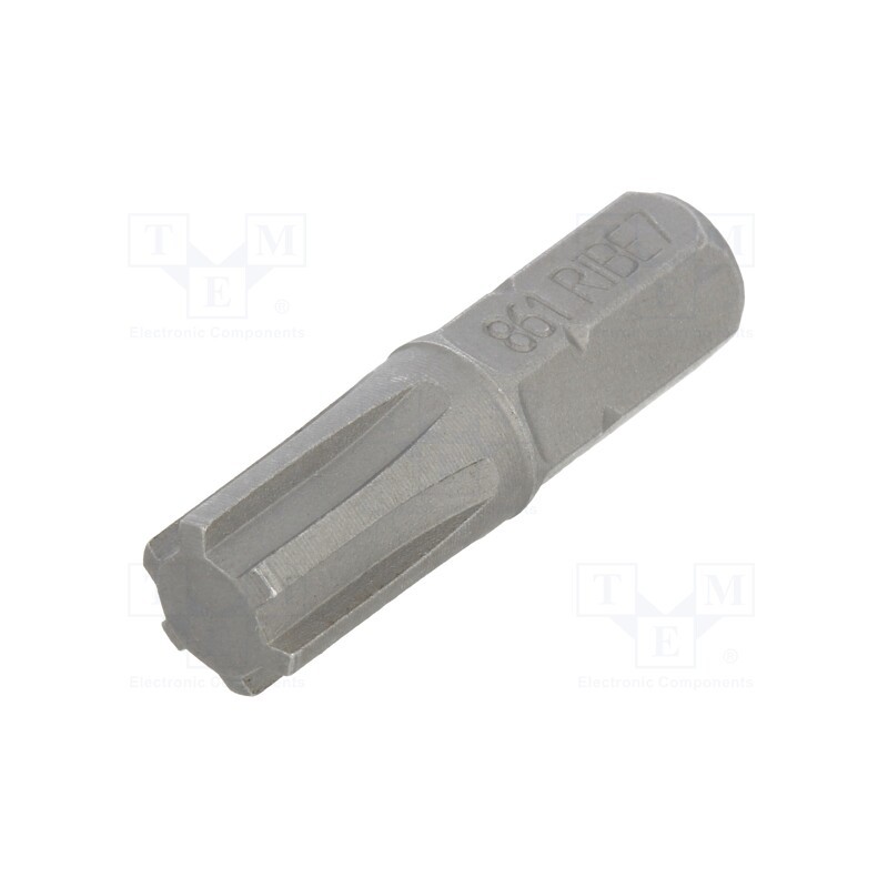 1 pcs x BETA - 861RI/7 - Screwdriver bit, RIBE®, RIBE® M7, Overall len: 25mm